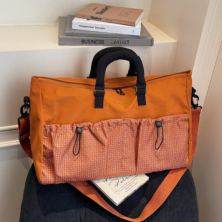 Multi-Pocket Utility Travel Tote