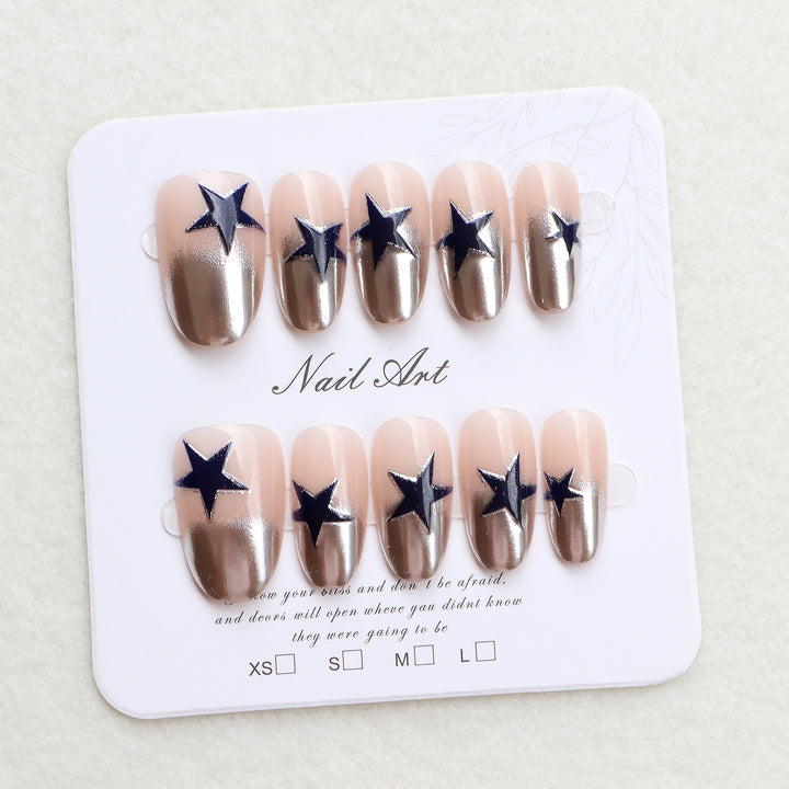 Stylish Press-On Nail Art Kalsten