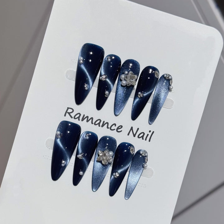 Decorative Press-On Nail Enhancements Kalsten