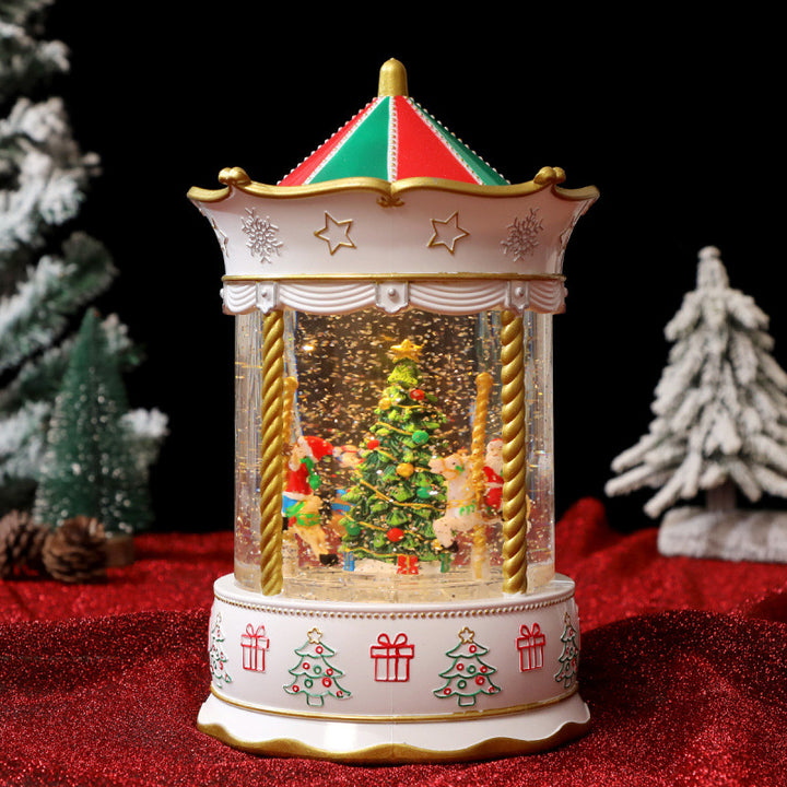 Nostalgic Christmas lantern with moving scenes Kalsten