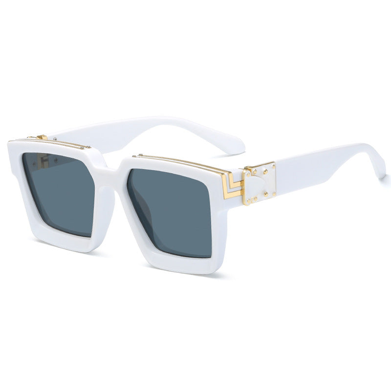 Women's square designer sunglasses with striking frame Kalsten
