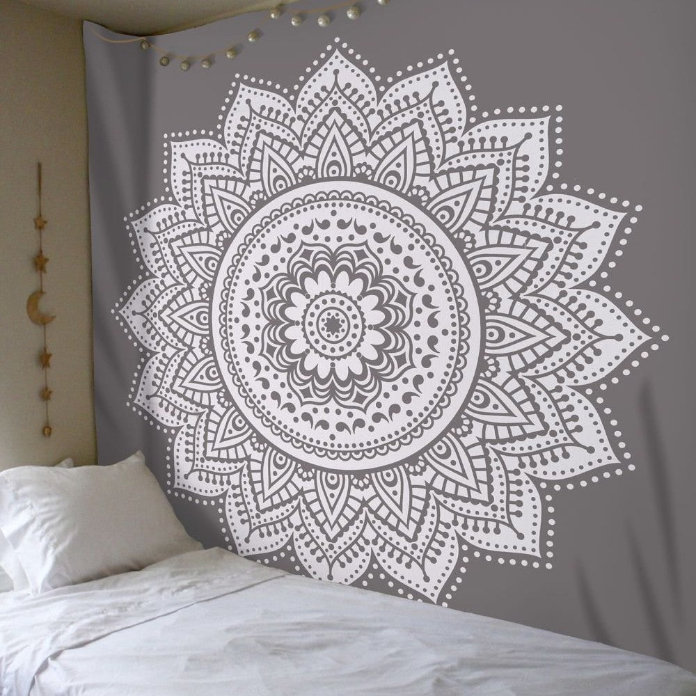 Mandala-Themed Wall Tapestry