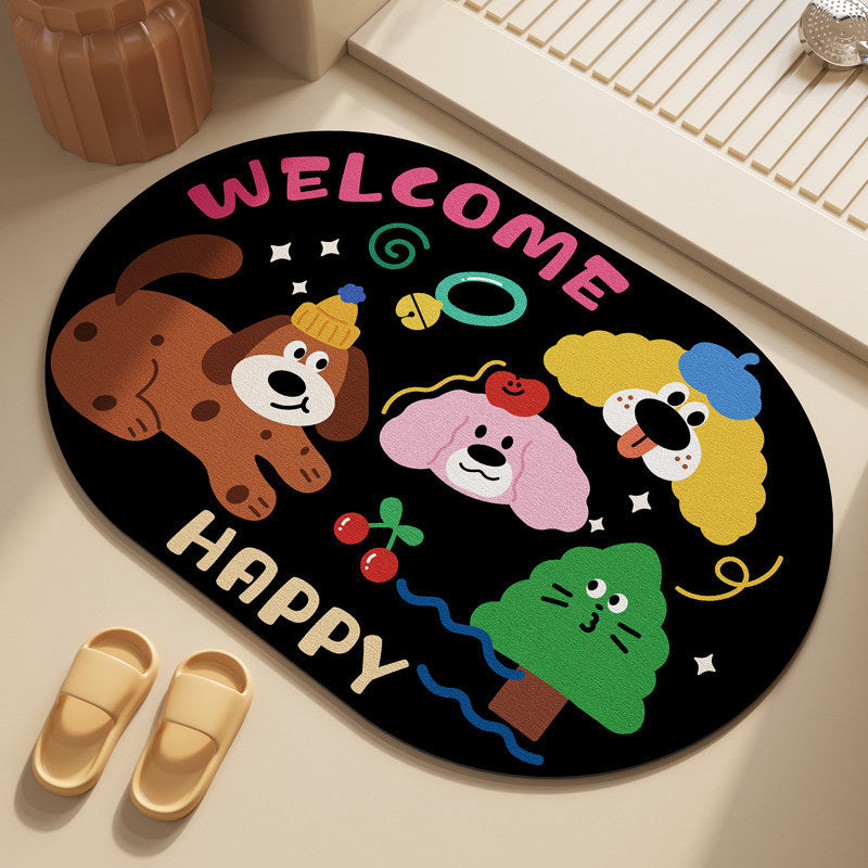 Fun Animal-Themed Bath Mat