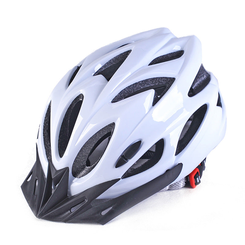 Mountain bike helmet with integrated safety light and dynamic ventilation Kalsten