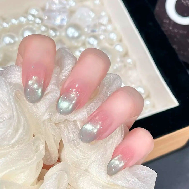 Whimsical Bunny-Themed Press-On Nail Art Set Kalsten
