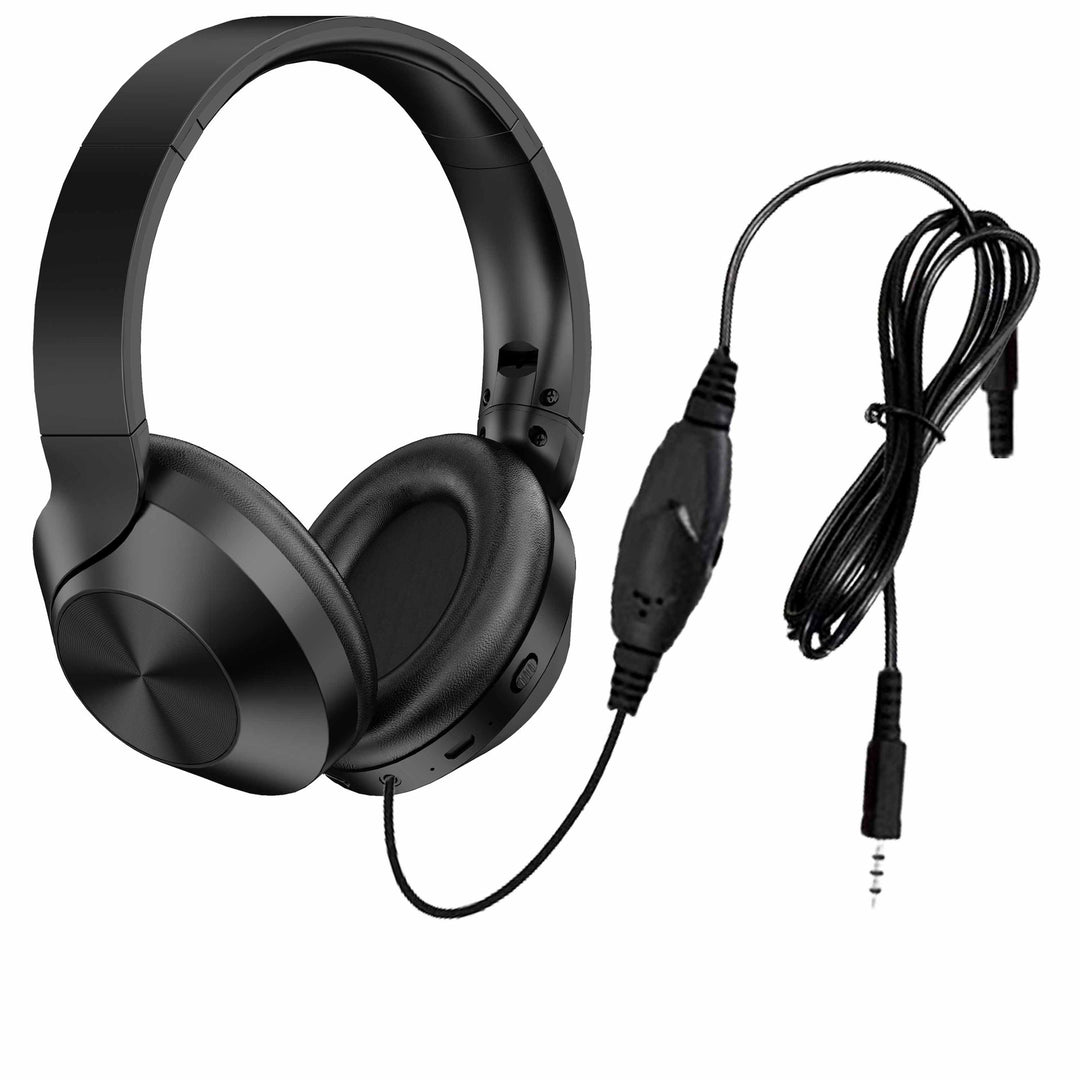 Adjustable Noise-Canceling On-Ear Headphones Kalsten