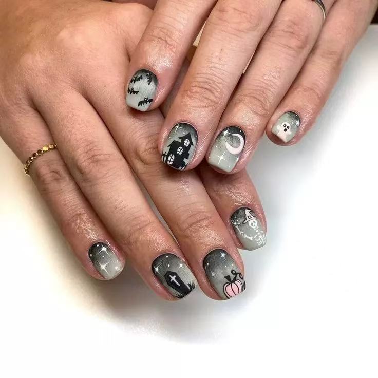 Halloween Nail Art Set Kalsten