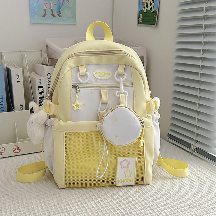 Cute Star Patterned Backpack