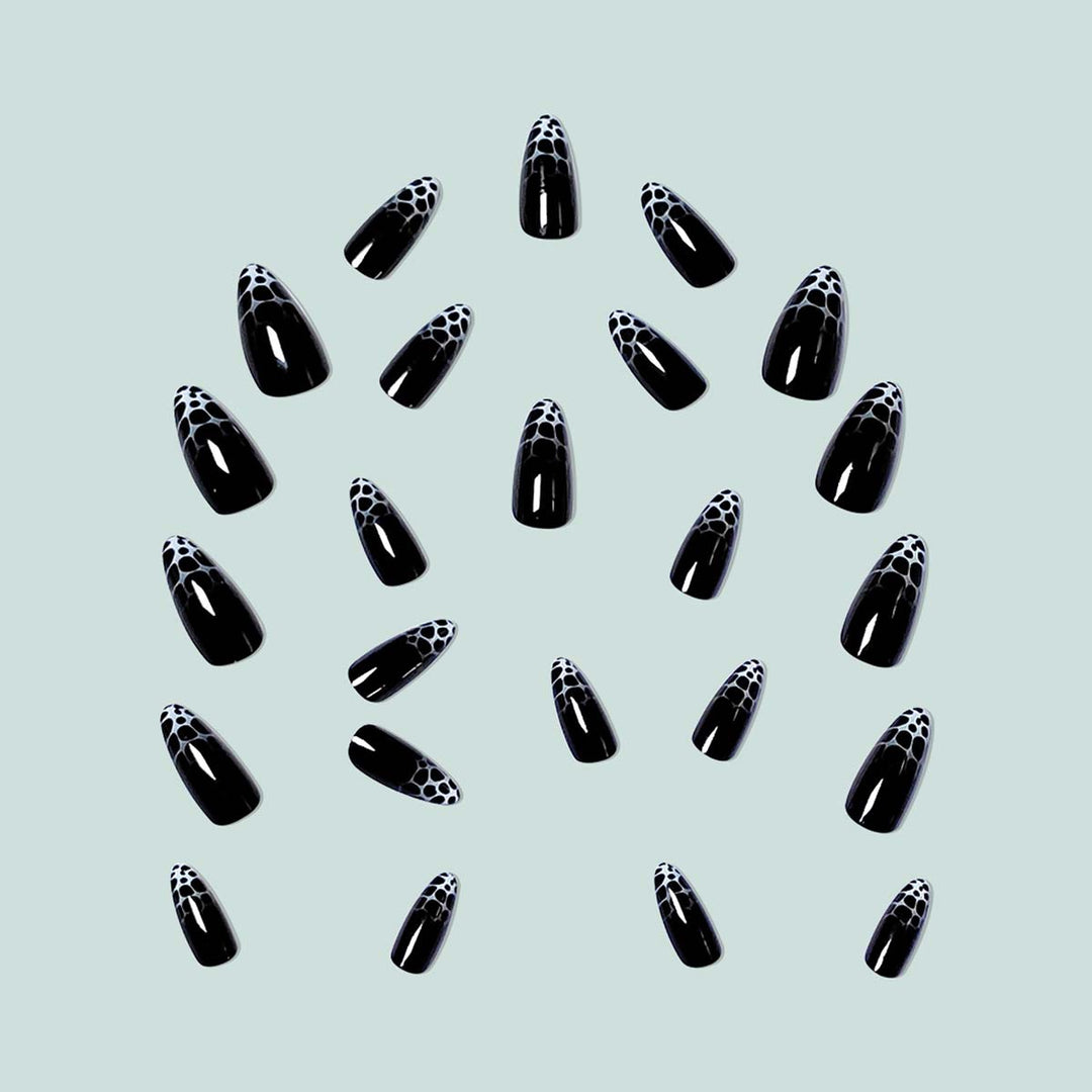 Artful stiletto nails with modern design Kalsten