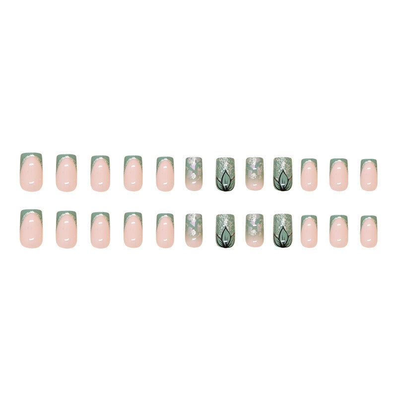 Decorative Floral Nail Art Extensions Kalsten