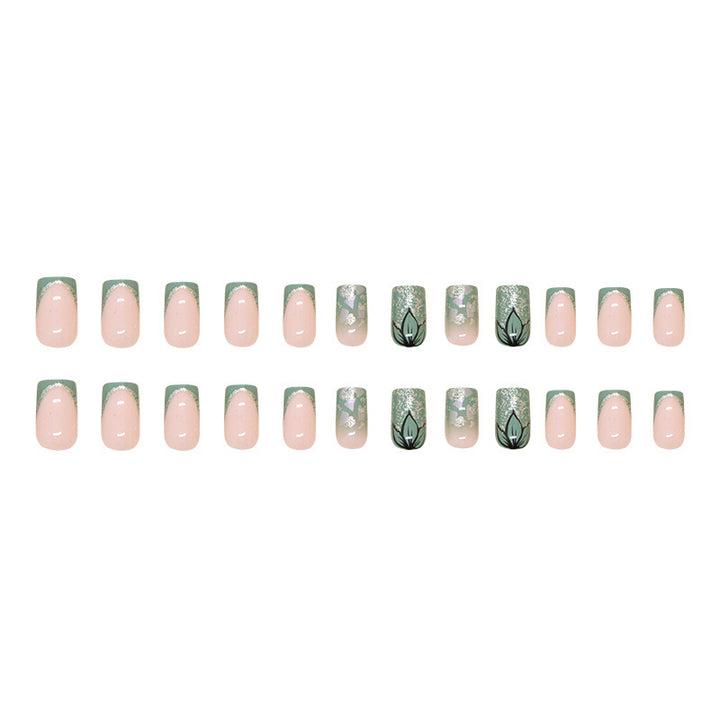 Decorative Floral Nail Art Extensions Kalsten