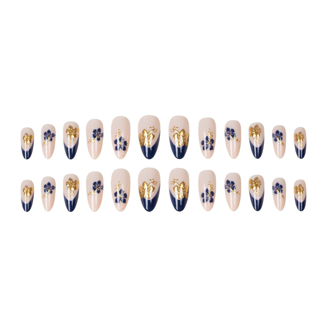 Artistic Floral Nail Design Set