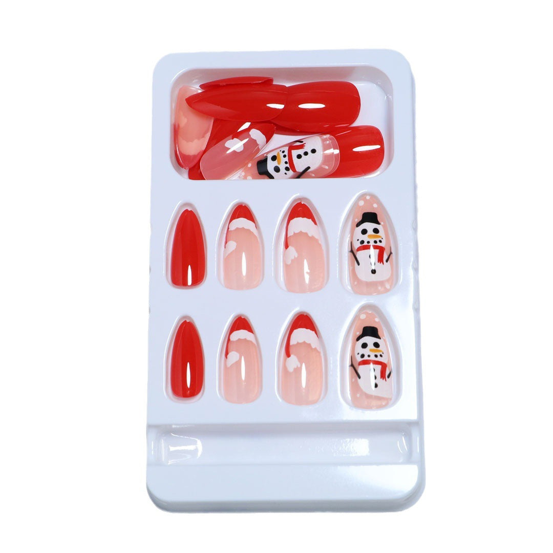 Artistic Glitter Press-On Nail Set Kalsten