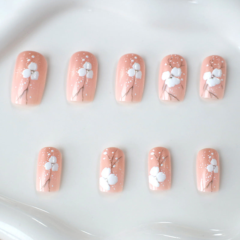 Floral Acrylic Nail Art Enhancements Kalsten 1789915083