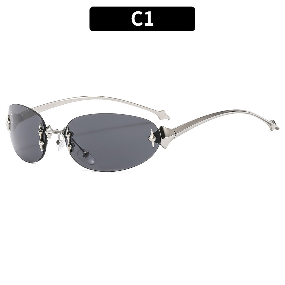 Futuristic Minimalist Fashion Eyewear