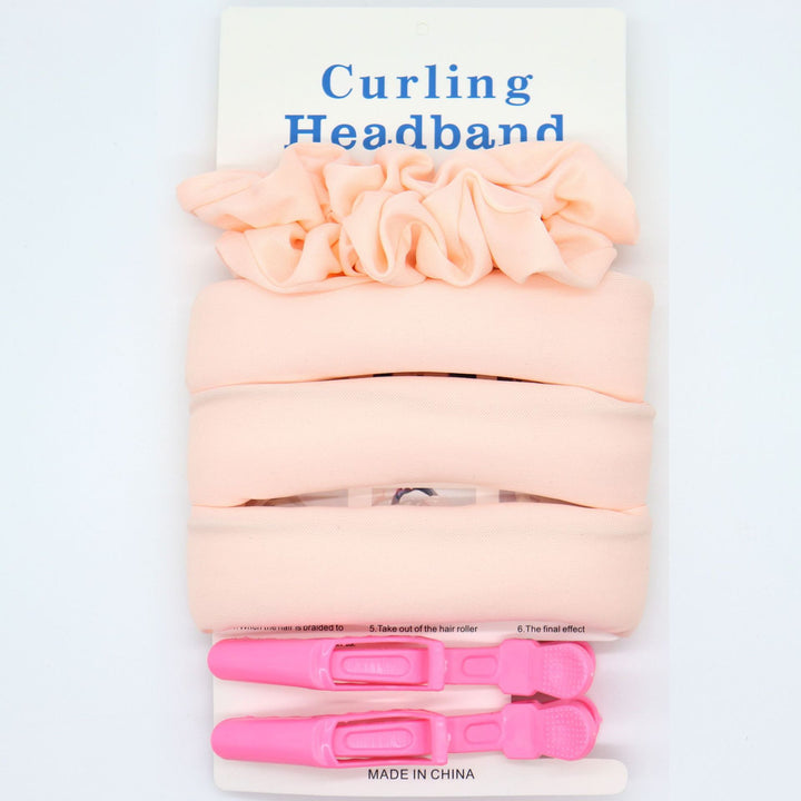 Heatless Curling Headband Set