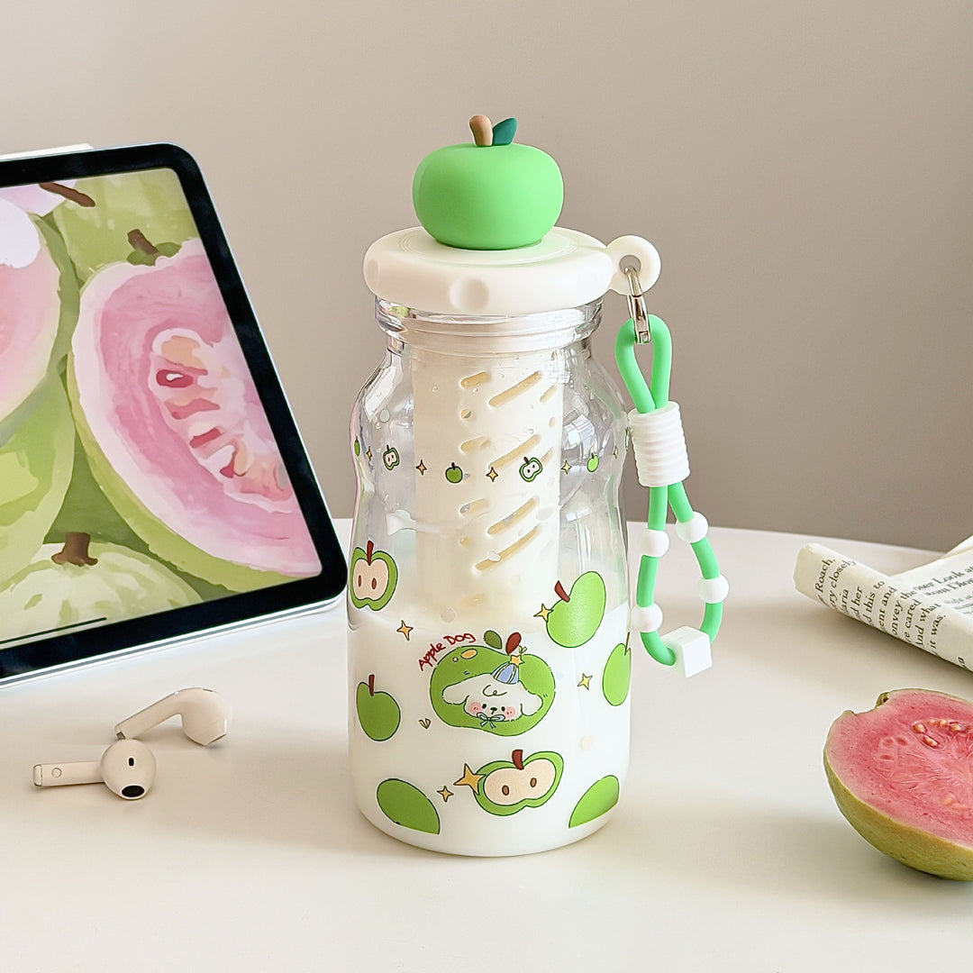 Women's creative drinking bottle with fruit motif Kalsten