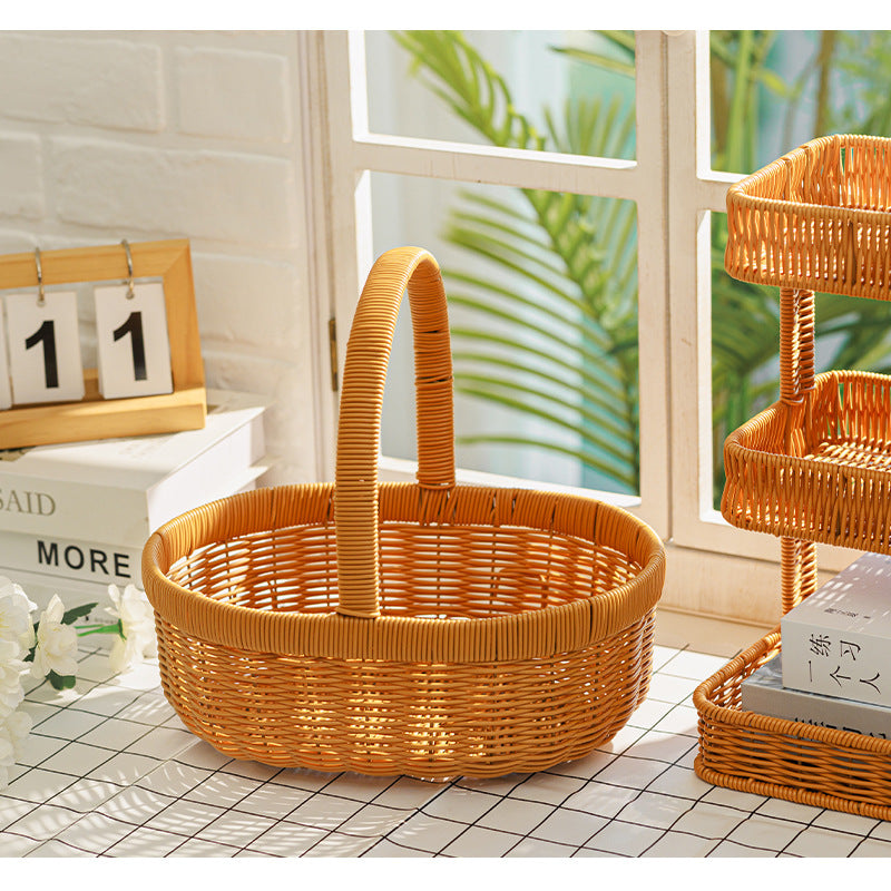 Artisan Woven Utility Basket Kalsten