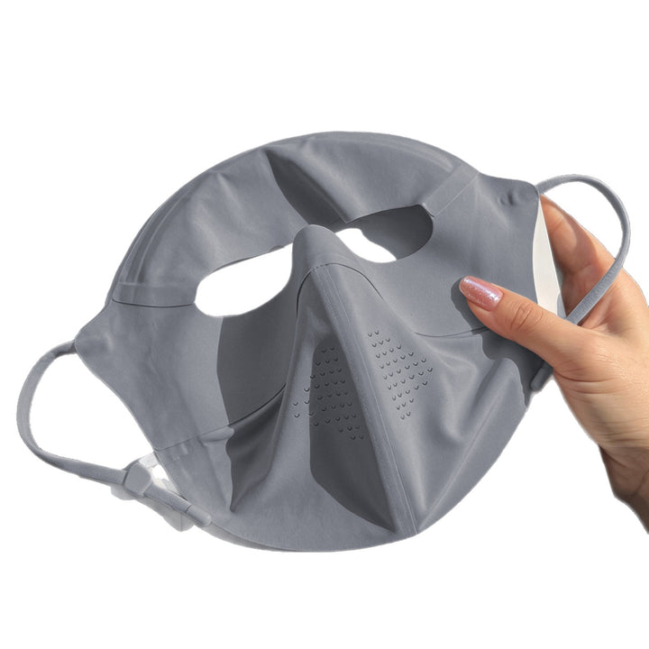 Lightweight Silicone Facial Sculpting Mask with Contoured Chin Lift & Adjustable Ear Straps Kalsten