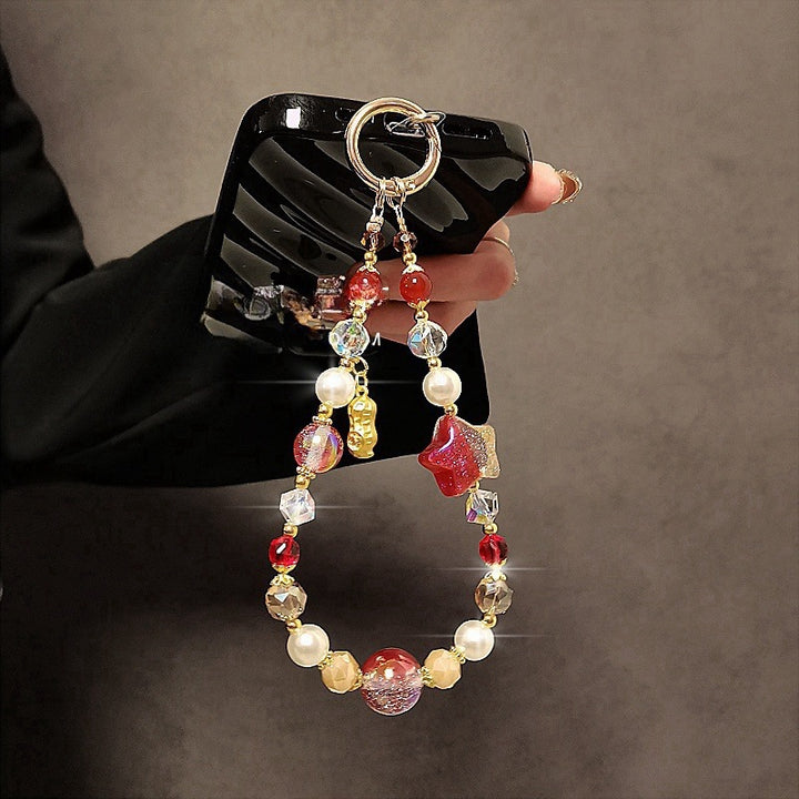 Decorative Beaded Charm Keychain Kalsten 1790135679