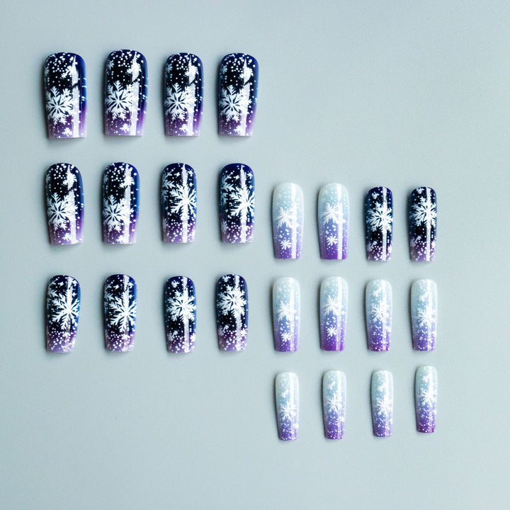 Winter-Themed Gel Nail Art Set