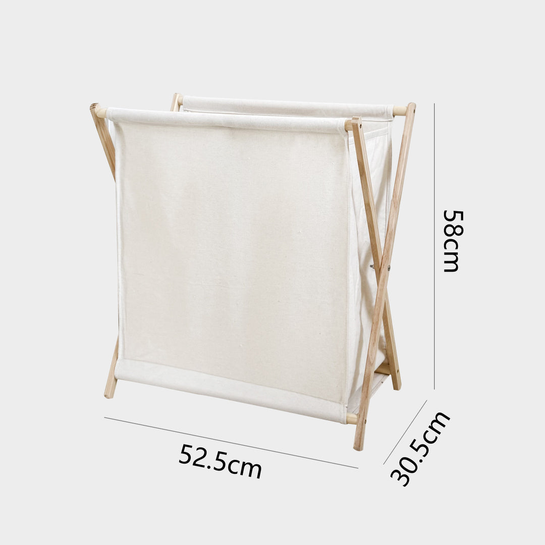 Laundry basket with practical folding mechanism Kalsten