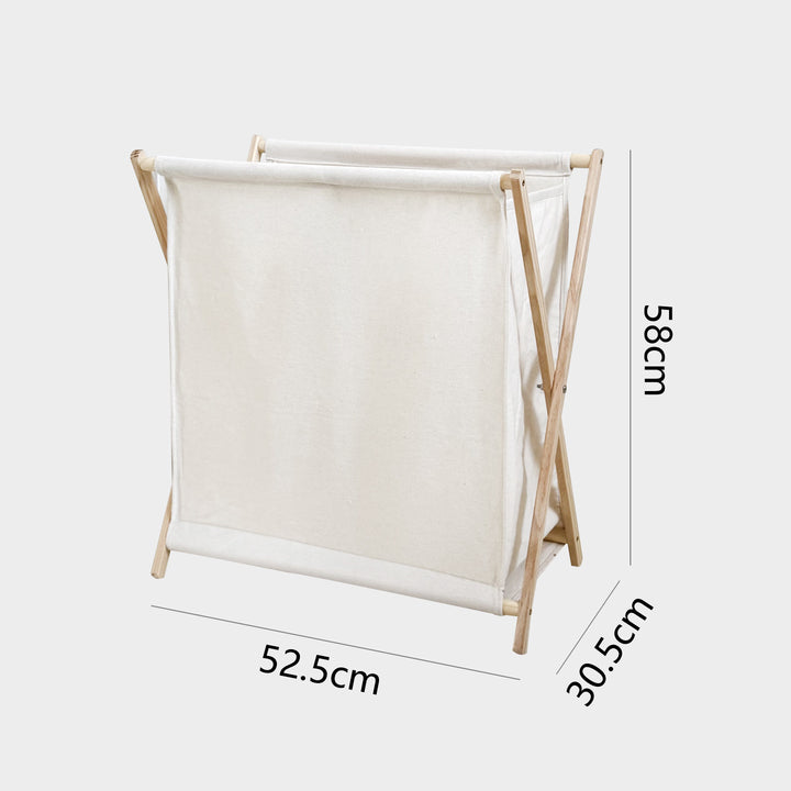 Laundry basket with practical folding mechanism Kalsten