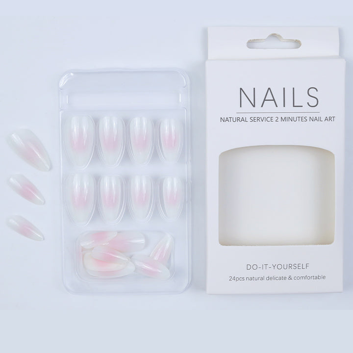 Artificial nails with elegant shine and soft gradient Kalsten