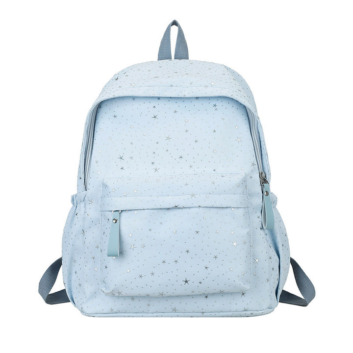Girls' Star Patterned School Backpack Kalsten