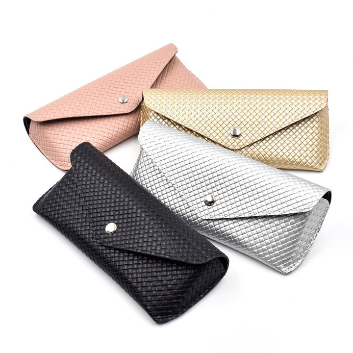 Textured Leather Eyewear Wallet Kalsten