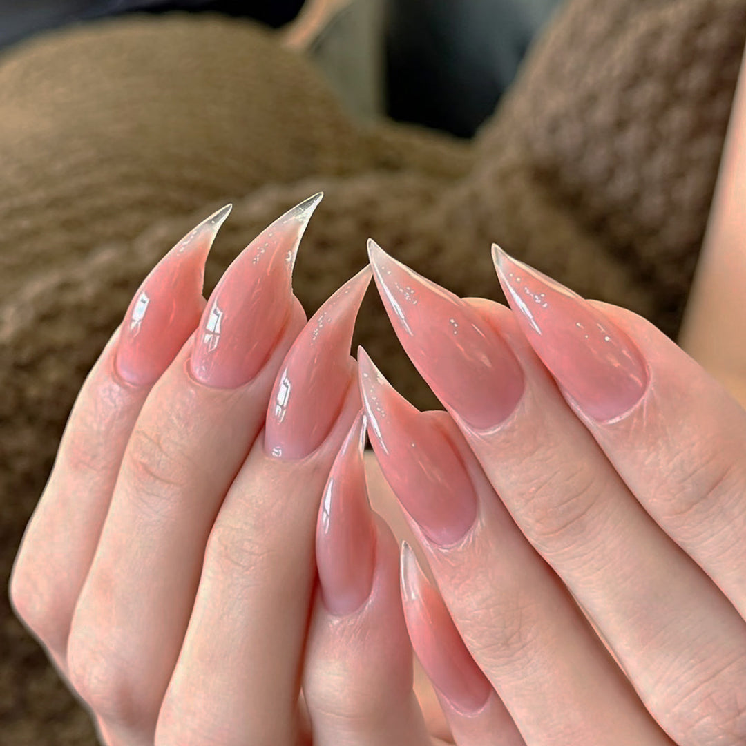Sleek Stiletto Nail Enhancements Kalsten