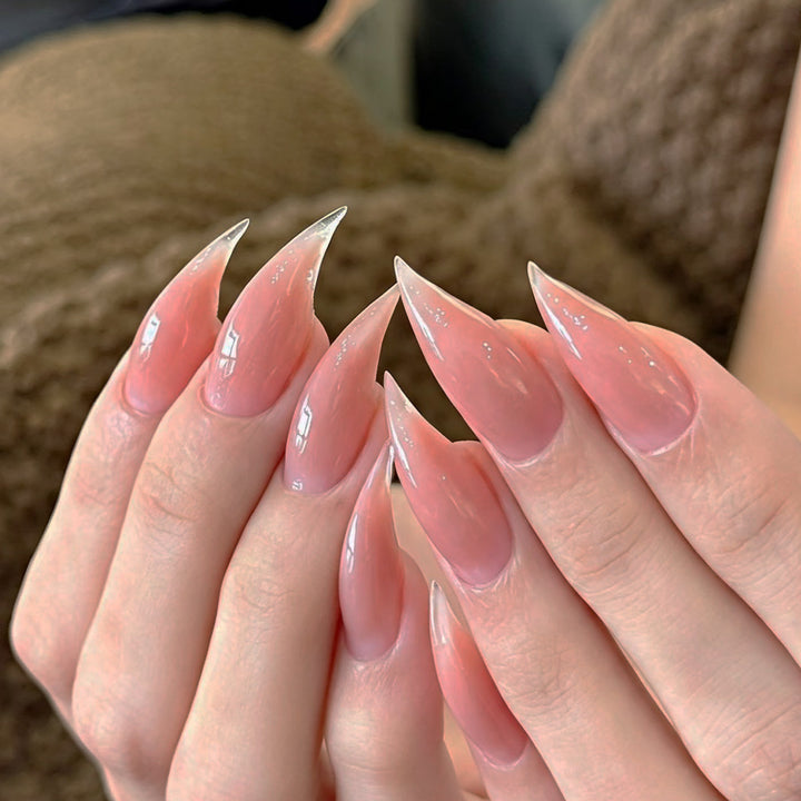 Sleek Stiletto Nail Enhancements Kalsten