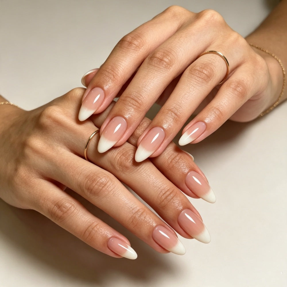 Artificial nails with pointed ombre design Kalsten