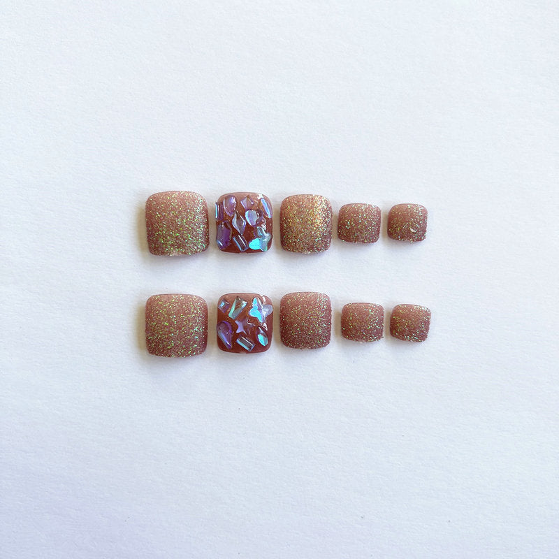 Artful house shoe nail art Kalsten
