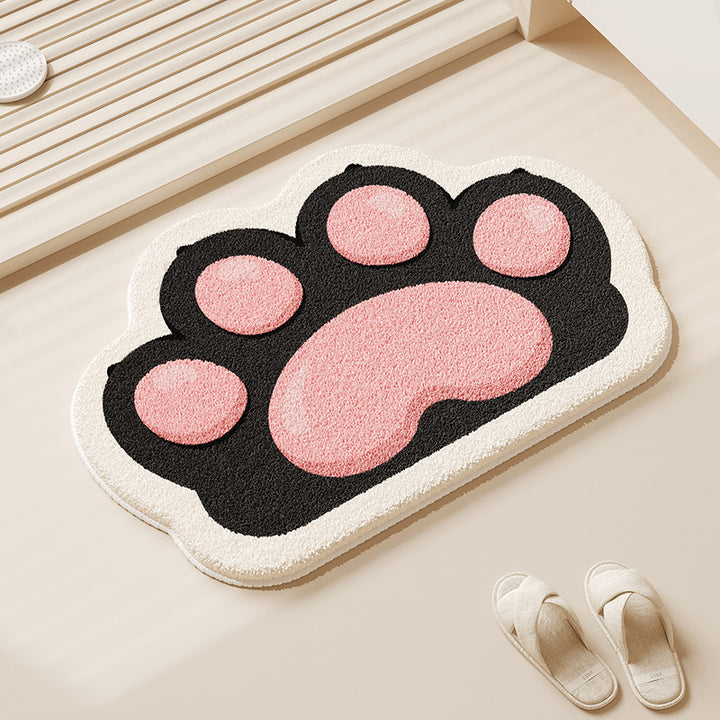 Cat Paw Shaped Floor Mat Kalsten