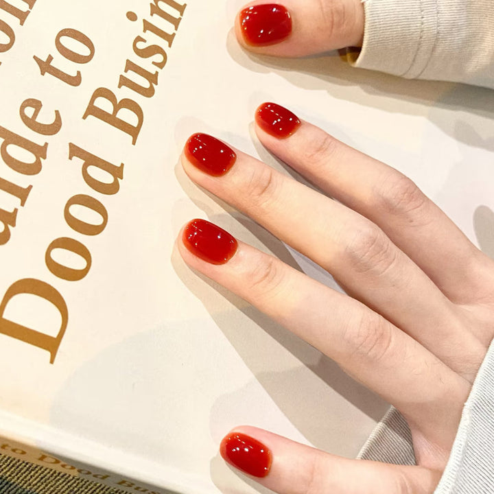 Premium Glittery Press-On Nail Set Kalsten