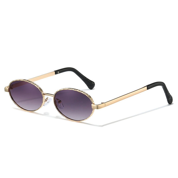 Sleek Oval Frame Sunglasses Kalsten
