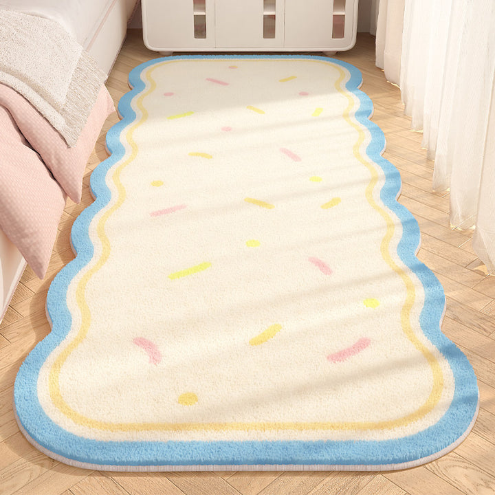 Playful Scalloped Area Rug