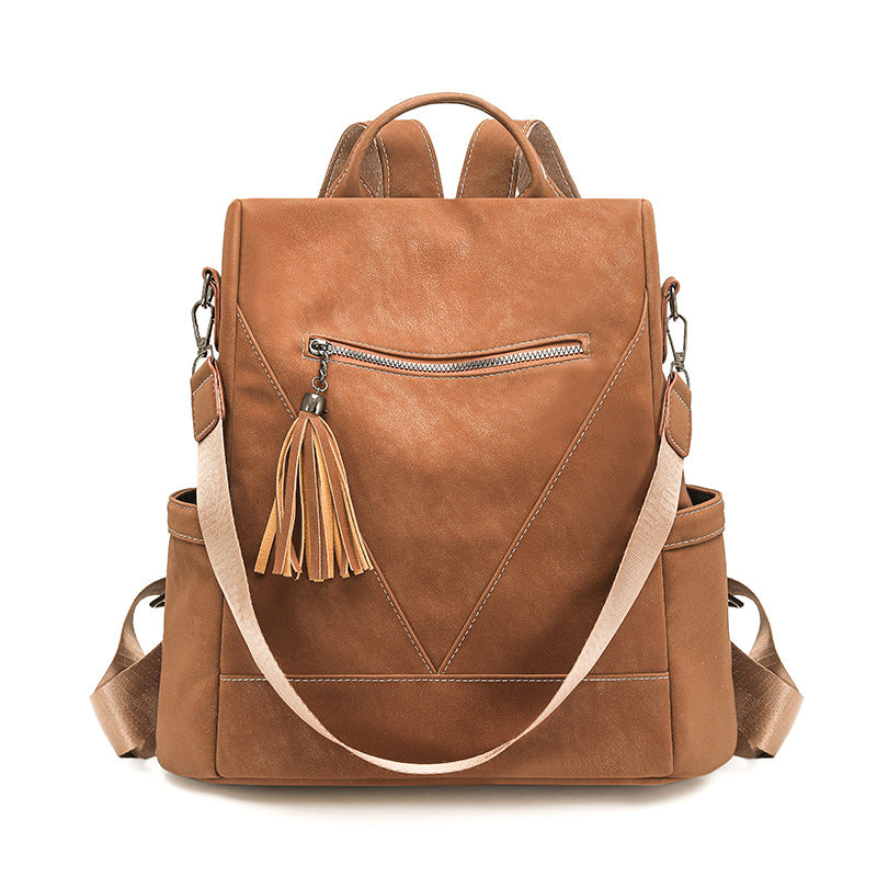 Chic Multi-Pocket Convertible Backpack Kalsten