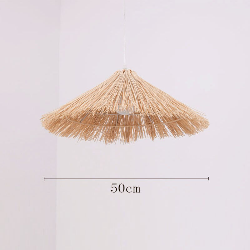 Organic Woven Pendant Light