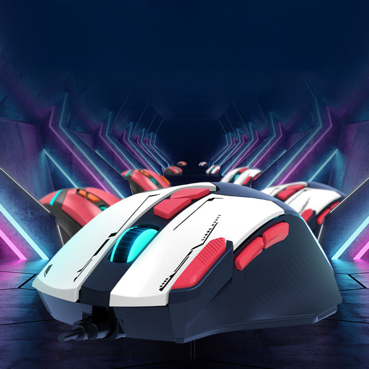 Gaming mouse with RGB lighting and precise DPI control Kalsten