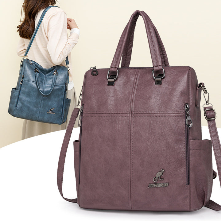 Multi-Functional Faux Leather Handbag Kalsten