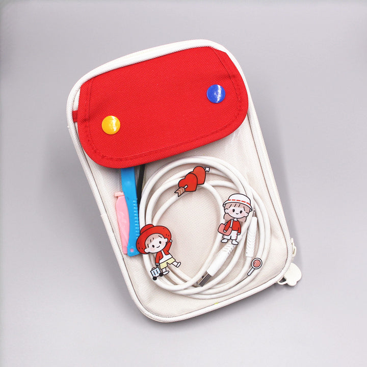 Cute Cartoon-Themed Zippered Pencil Case Kalsten
