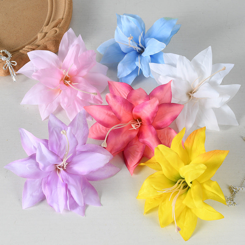 Floral Accented Hair Clip