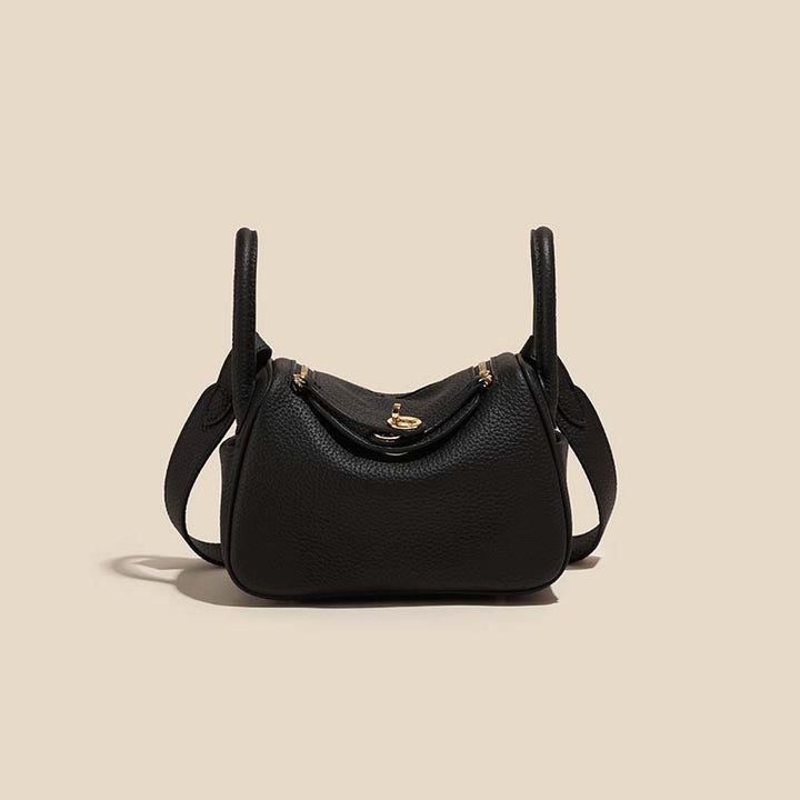 Structured Leather Handbag Kalsten