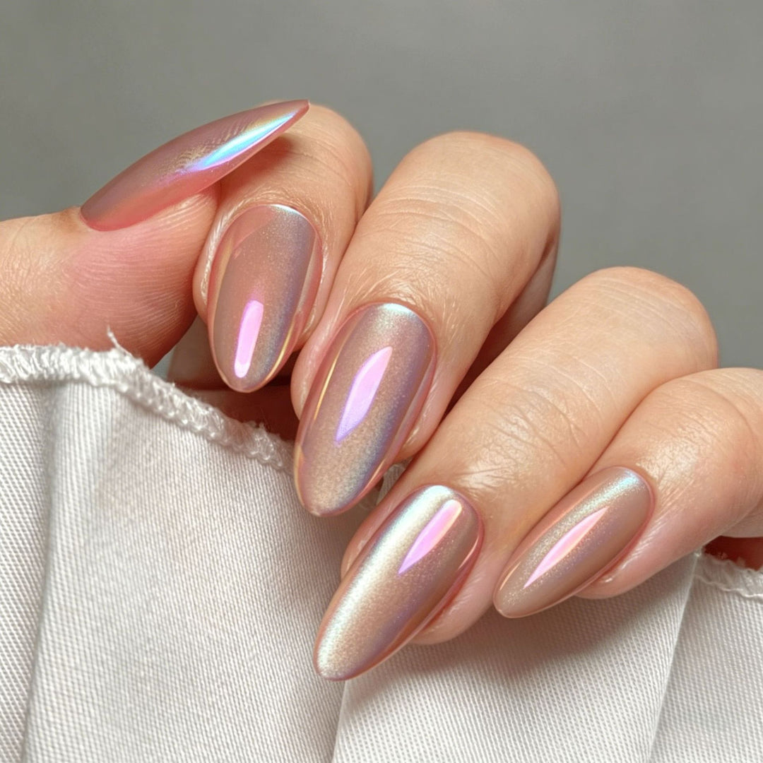 Glamorous Artificial Nails In Elegant Gloss Finish Kalsten