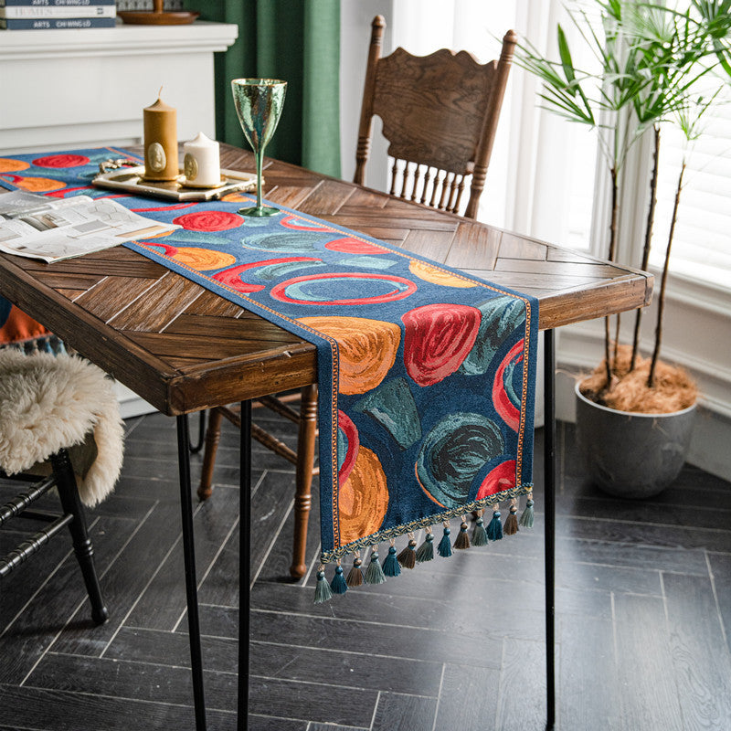 Decorative Colorful Pattern Table Runner