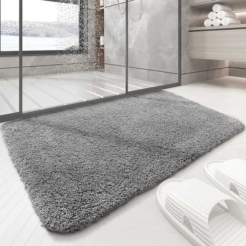 Plush Bathroom Area Rug