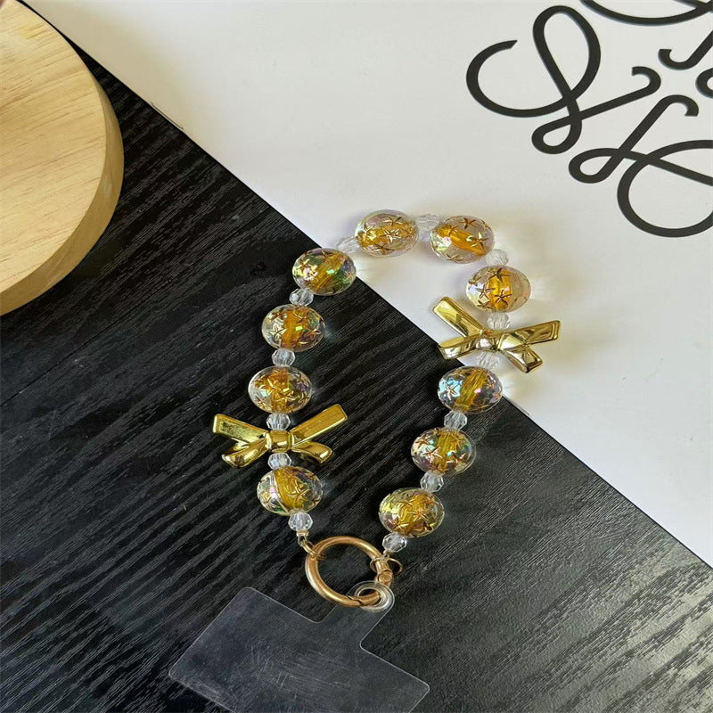 Decorative Beaded Charm Keychain Kalsten 1790135299