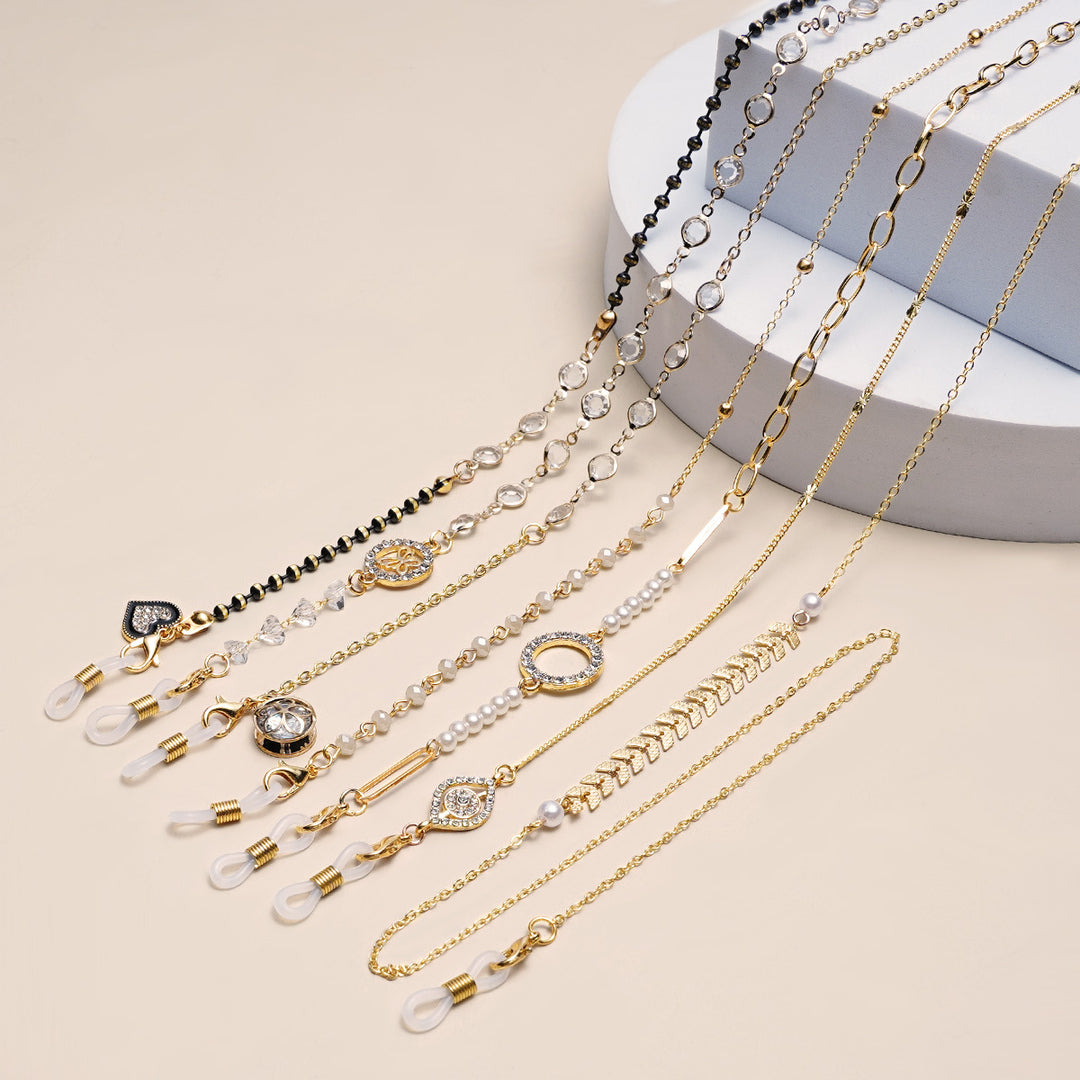 Delicate Layered Eyewear Chain Kalsten